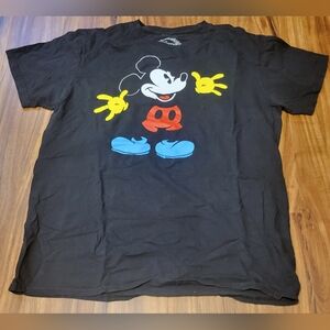 Disney Mickey Mouse Short Sleeve Shirt, Tag Size Large